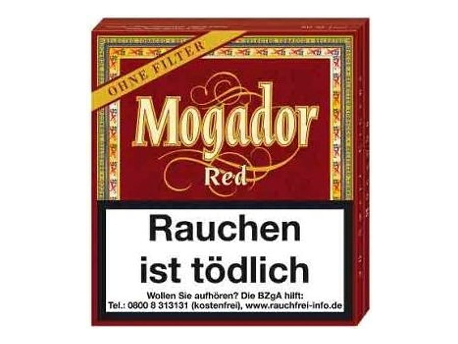 Villiger Mogador Red, Format Cigarillo, Herkunft Deutschland