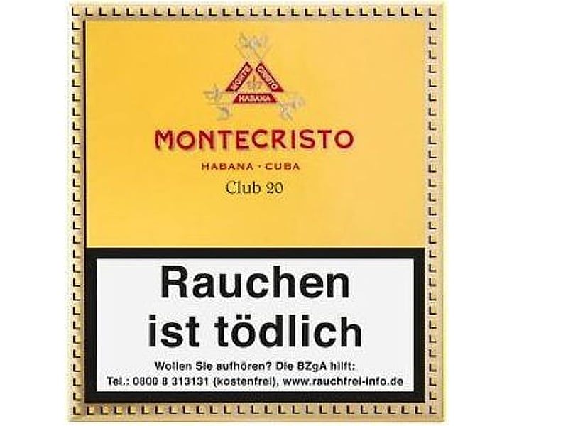 Montecristo Montecristo Club, Detailansicht