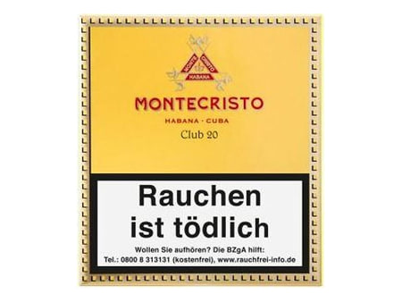 Ansicht 1 von 3 anzeigen: Montecristo Club, Format Cigarillo, Herkunft Kuba