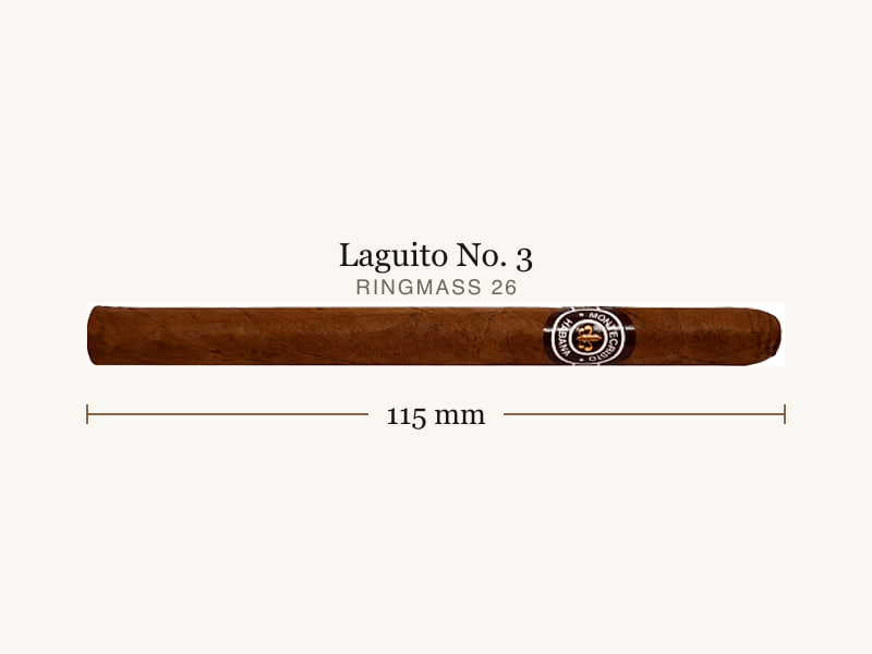 Montecristo Montecristo Joyitas, Maßangaben: Länge 115 mm, Ringmaß 26
