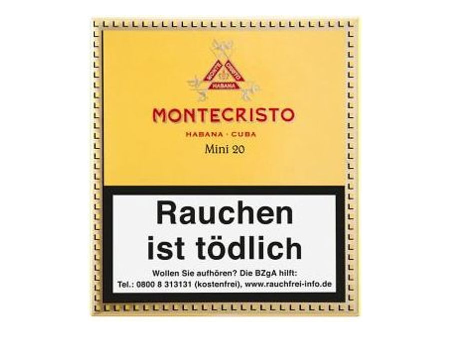 Montecristo Mini, Format Cigarillo, Herkunft Kuba