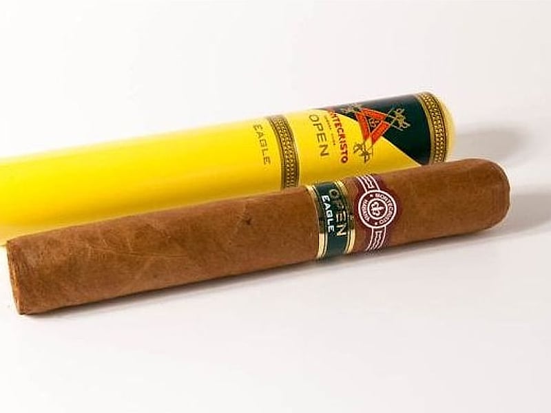 Montecristo Open Montecristo Open Eagle Tube, Detailansicht