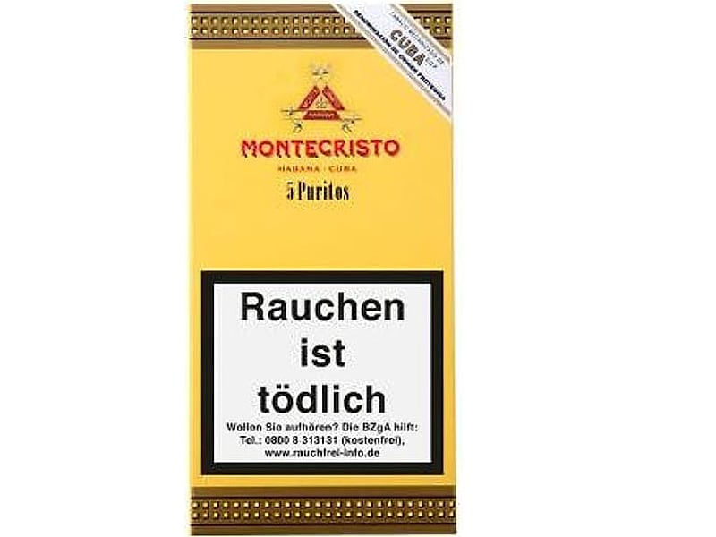 Montecristo Montecristo Puritos, Detailansicht