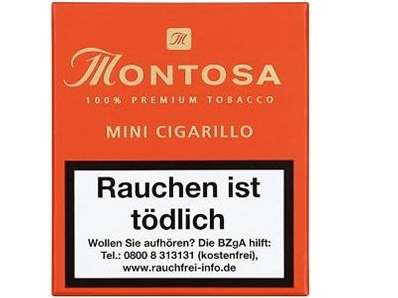 Montosa Montosa Mini Cigarillos, Detailansicht
