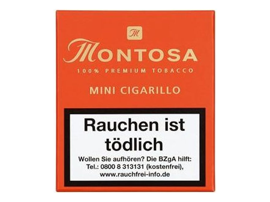 Montosa Mini Cigarillos, Format Cigarillo, Herkunft Dominikanische Republik