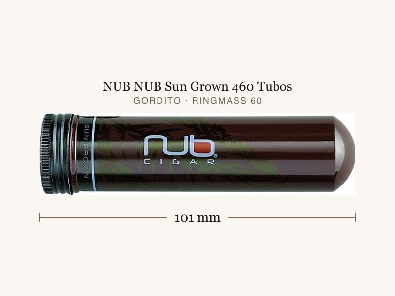 NUB NUB Sun Grown 460 Tubos, Maßangaben: Länge 101 mm, Ringmaß 60