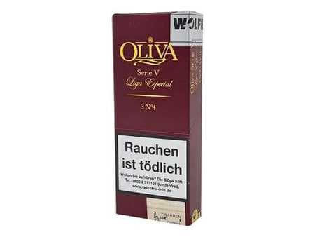 Ansicht 1 von 3 anzeigen: Oliva Serie V No.4 Petit Corona 3er, Format Petit Corona, Herkunft Nicaragua