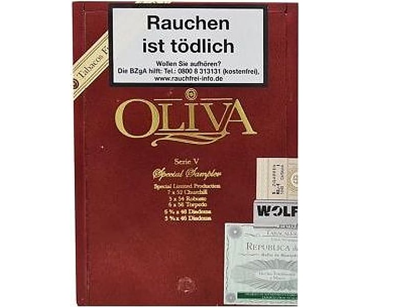 Oliva Oliva Serie V Special Sampler, Detailansicht