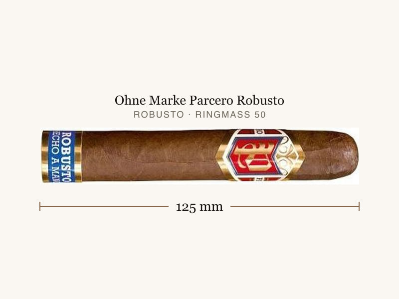 Ohne Marke Parcero Robusto, Maßangaben: Länge 125 mm, Ringmaß 50