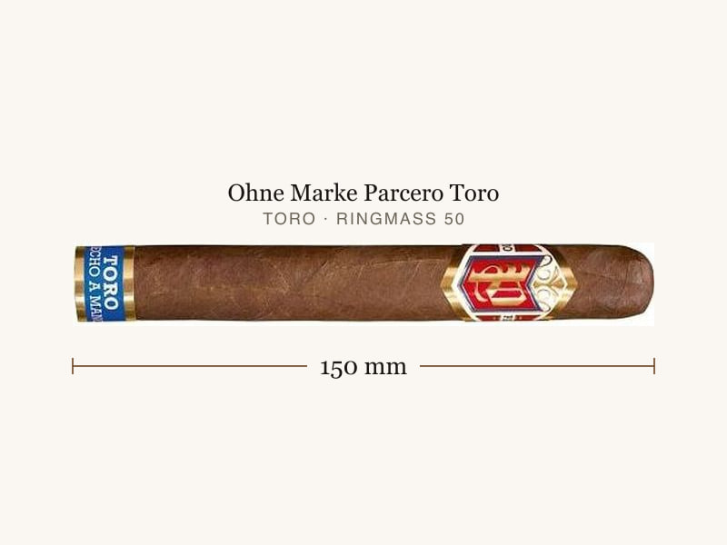 Ohne Marke Parcero Toro, Maßangaben: Länge 150 mm, Ringmaß 50