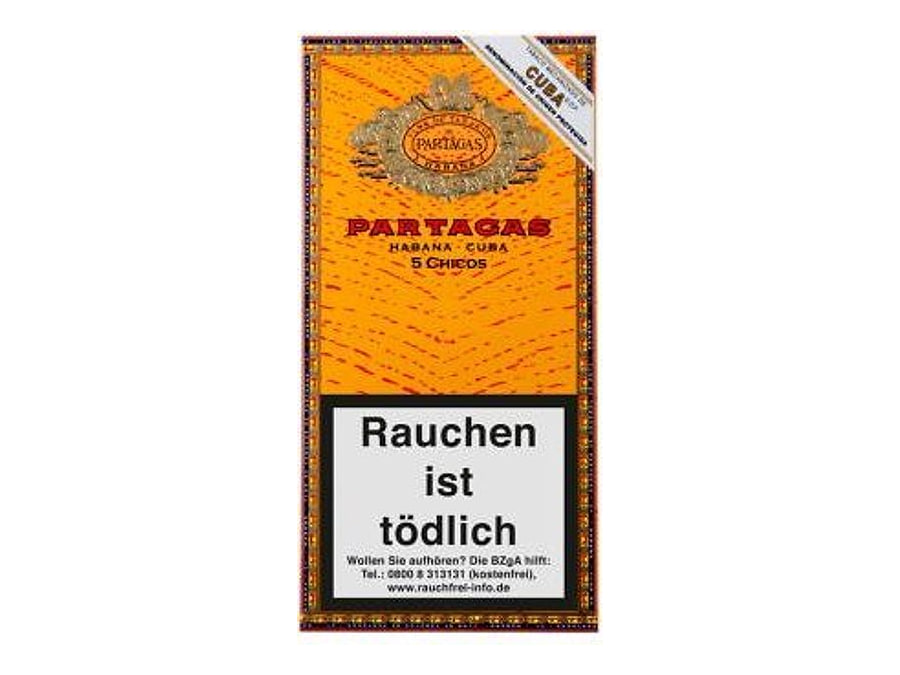 Partagás Partagas Chicos, Format Cigarillo, Herkunft Kuba