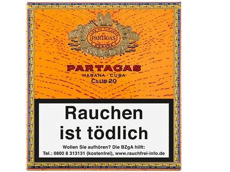Partagás Partagás Club, Detailansicht