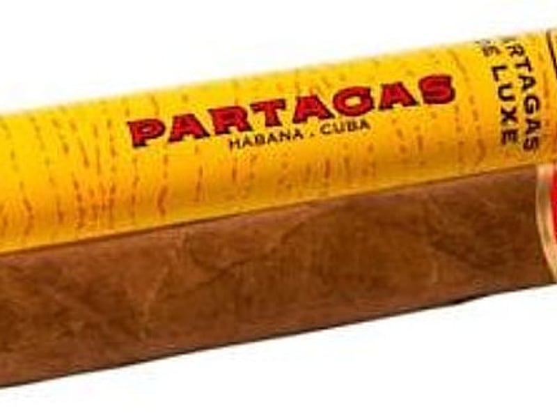 Partagás Partagás de Luxe Tube, Detailansicht