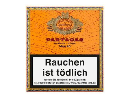 Ansicht 1 von 3 anzeigen: Partagás Mini 20, Format Cigarillo, Herkunft Kuba