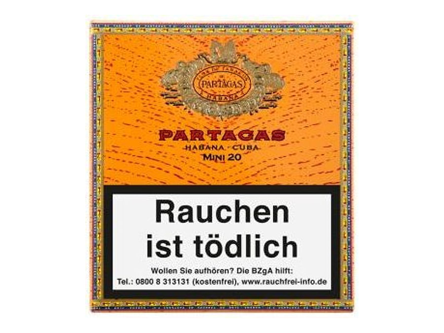 Partagás Mini 20, Format Cigarillo, Herkunft Kuba