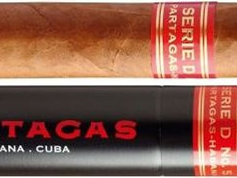 Partagás Partagas Serie D No. 5 Tubos, Detailansicht