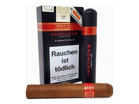 Ansicht 1 von 3 anzeigen: Partagás Partagas Serie E No. 2 Tubos, Format Duke, Herkunft Kuba