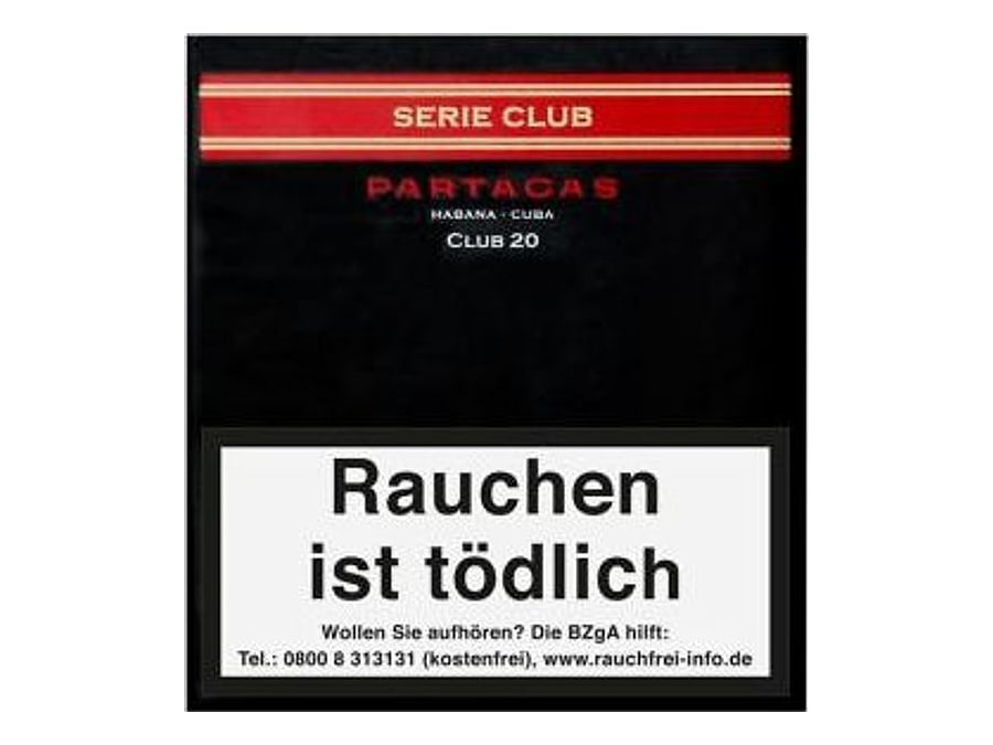 Partagás Series Club, Format Cigarillo, Herkunft Kuba