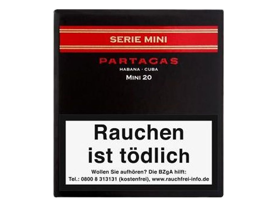 Partagás Series Mini, Format Cigarillo, Herkunft Kuba