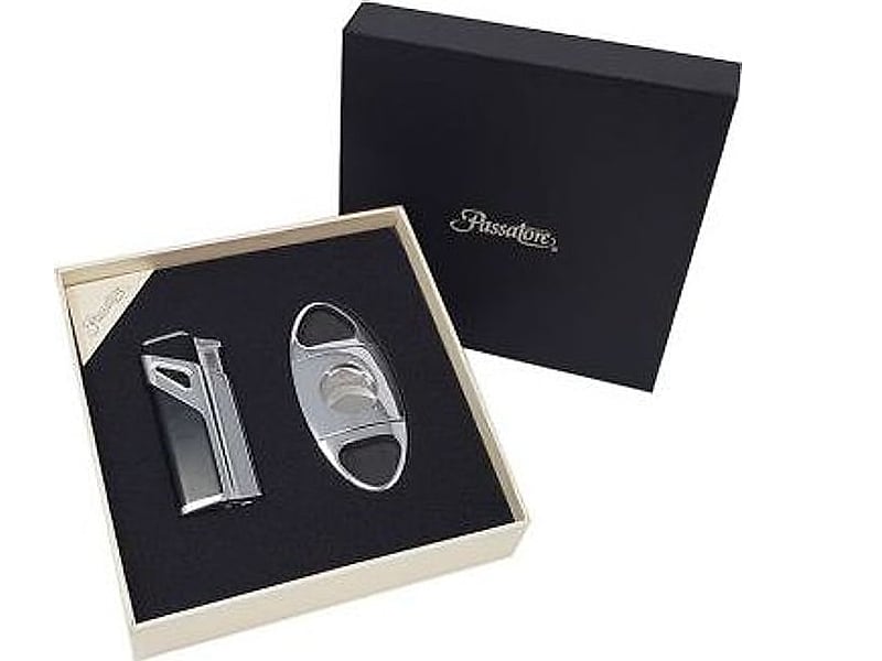Ohne Marke Passatore Geschenk Set chrom, Detailansicht