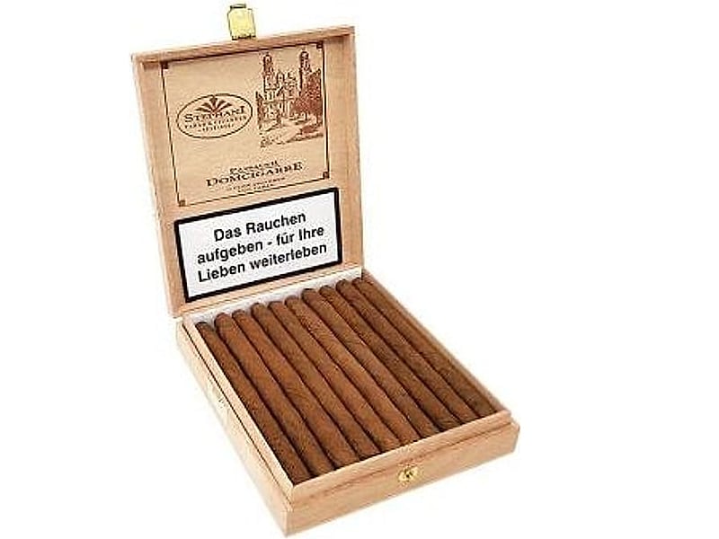 Stephani Tabak & Cigarren Passauer Domcigarre Sumatra, Detailansicht