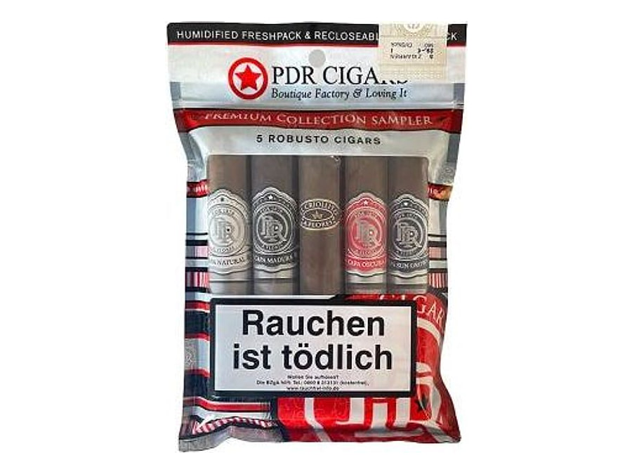 PDR Sampler Robusto Travelpack, Format Robusto, Herkunft Dominikanische Republik