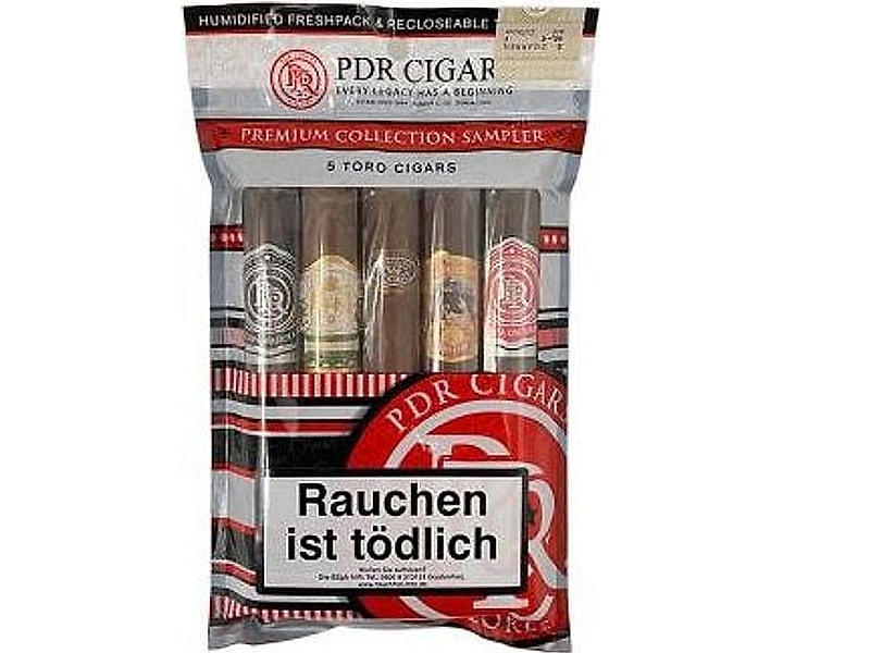 PDR 1878 Cigars PDR Sampler Toro Travelpack, Detailansicht