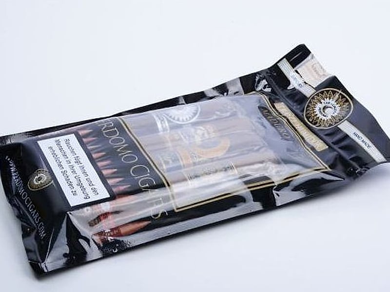 Perdomo Perdomo 4er Humibags Maduro, Detailansicht