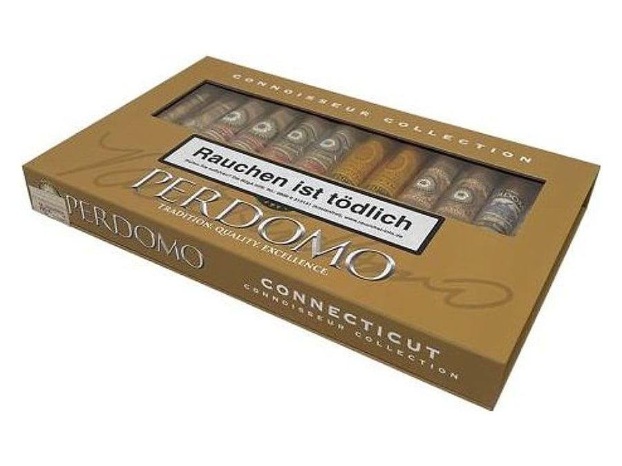 Perdomo Connoisseur Collection Connecticut - 12er PACKUNG, Format Toro, Herkunft Nicaragua