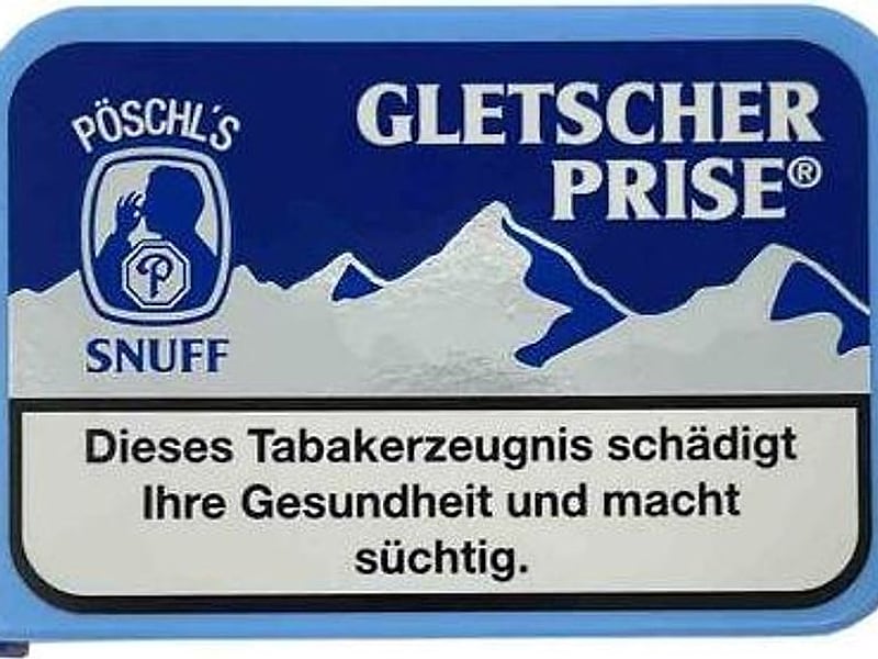 Ohne Marke Pöschl’s Gletscherprise Snuff, Detailansicht