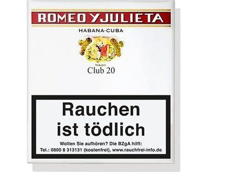 Romeo y Julieta Romeo y Julieta Club, Detailansicht