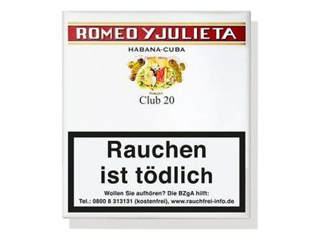 Ansicht 1 von 3 anzeigen: Romeo y Julieta Club, Format Cigarillo, Herkunft Kuba