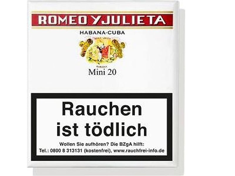 Romeo y Julieta Romeo y Julieta Mini, Detailansicht