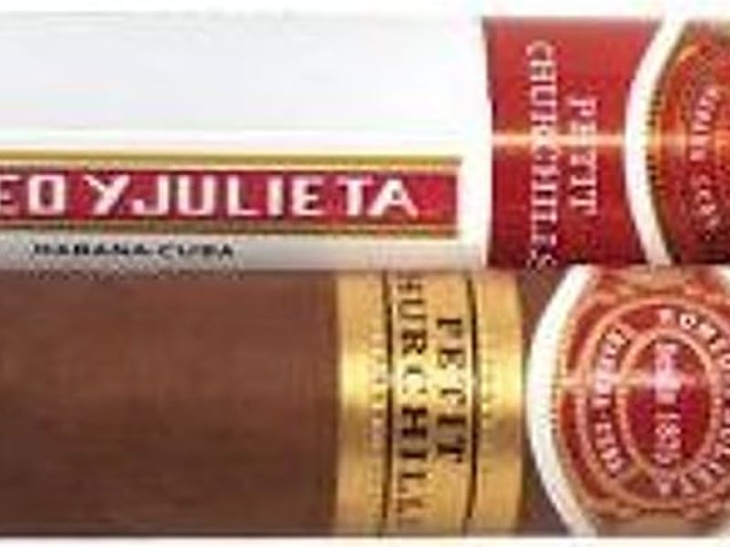 Romeo y Julieta Romeo y Julieta Petit Churchill Tubo, Detailansicht
