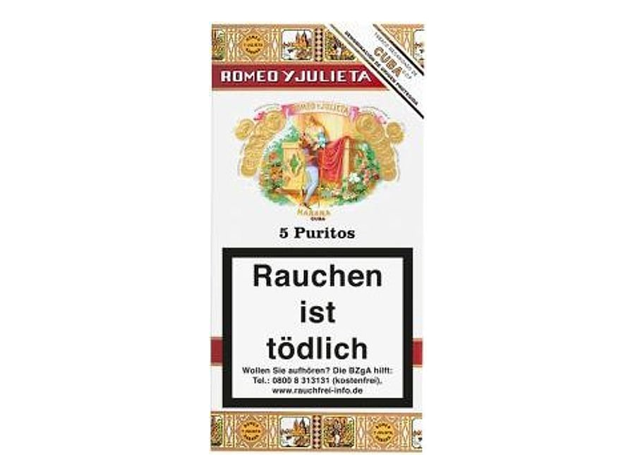 Romeo y Julieta Puritos, Format Cigarillo, Herkunft Kuba