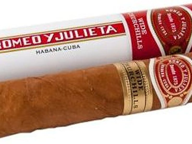 Romeo y Julieta Romeo y Julieta Wide Churchill Tube, Detailansicht