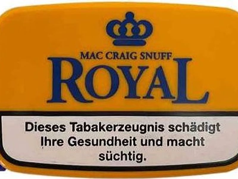 Pöschl Royal Mac Craig Snuff, Detailansicht