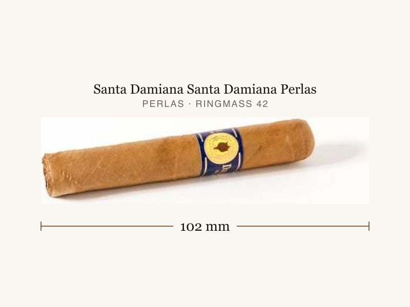 Santa Damiana Santa Damiana Perlas, Maßangaben: Länge 102 mm, Ringmaß 42