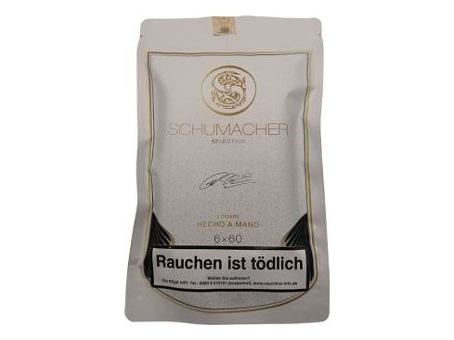 Leonel Schumacher Selection 6 x 60 Freshpack, Format Gordo, Herkunft Nicaragua