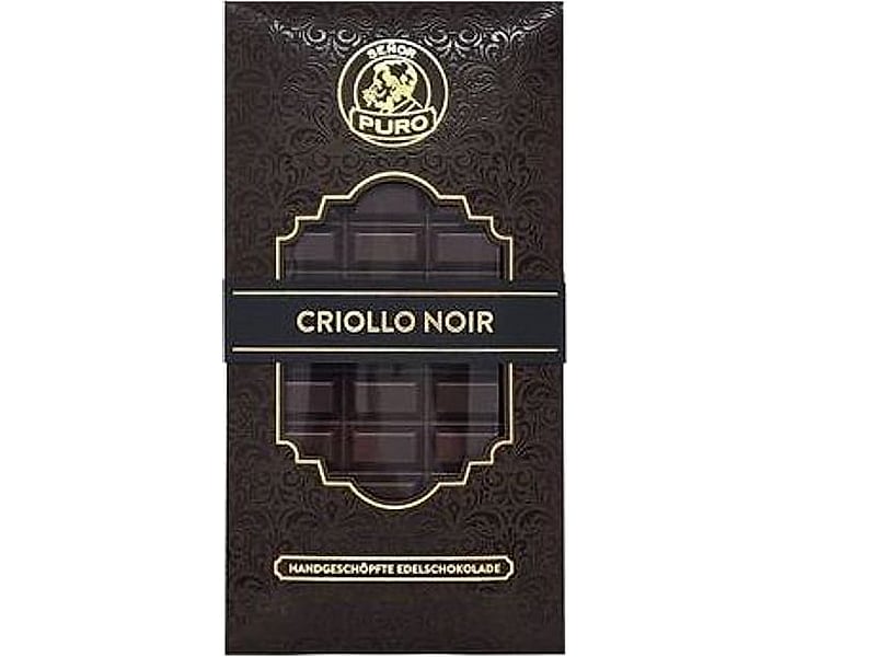 Señor Puro Señor Puro CRIOLLO NOIR Schokolade 66% Kakao, Detailansicht