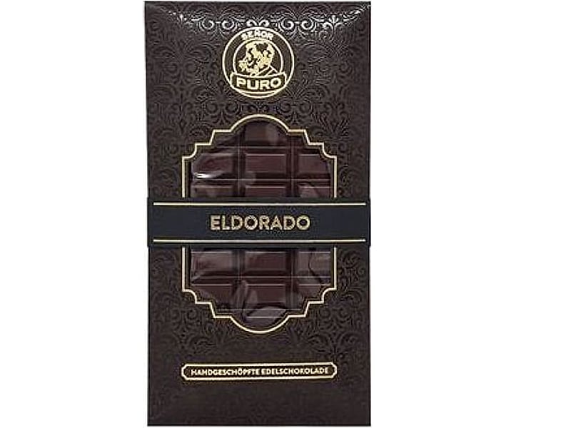 Señor Puro Señor Puro ELDORADO Schokolade 49% Kakao, Detailansicht