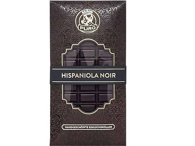 Señor Puro Señor Puro HISPANIOLA NOIR Schokolade 74% Kakao, Detailansicht