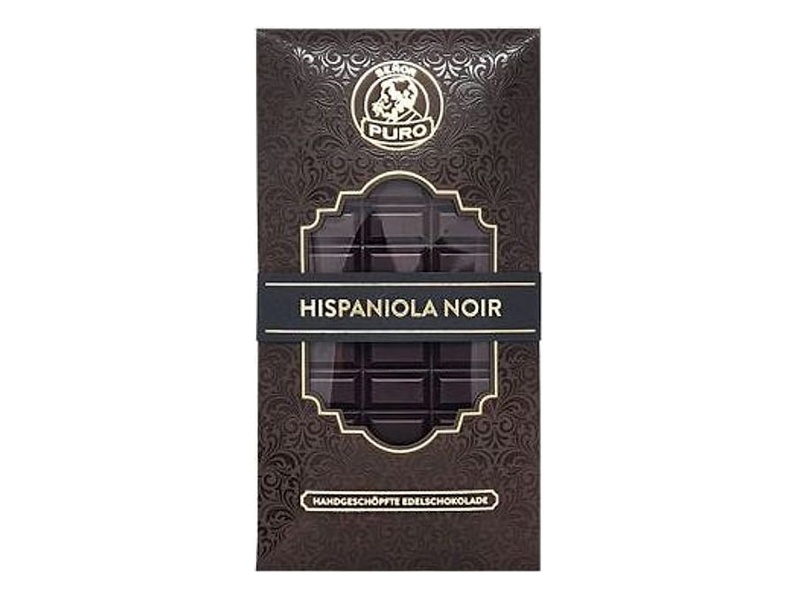 Señor Puro HISPANIOLA NOIR Schokolade 74% Kakao