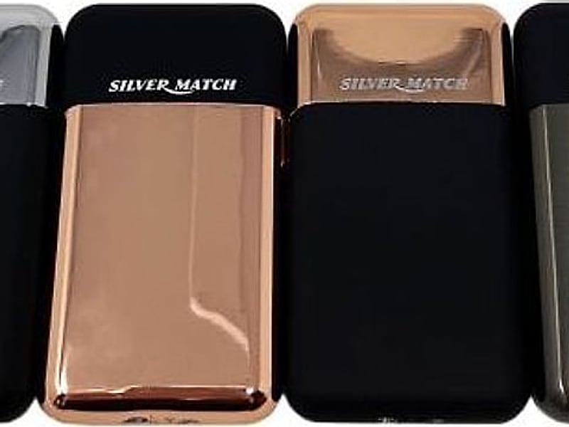 Ohne Marke Silver Match RUB/Chrome Jetflame in 4 Farben, Detailansicht