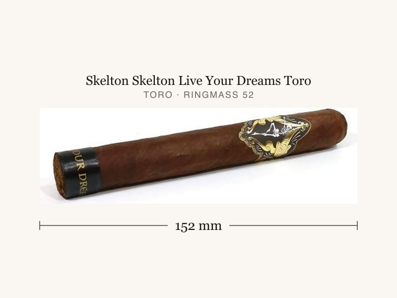 Skelton Skelton Live Your Dreams Toro, Maßangaben: Länge 152 mm, Ringmaß 52