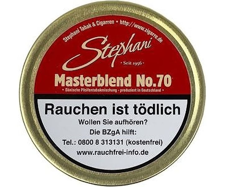 Ohne Marke Stephani Tabak No. 70, Detailansicht