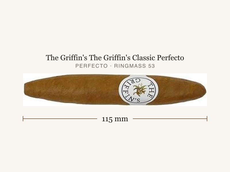 The Griffin's The Griffin's Classic Perfecto, Maßangaben: Länge 115 mm, Ringmaß 53
