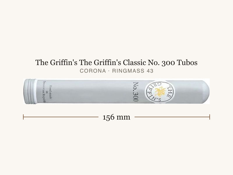 The Griffin's The Griffin's Classic No. 300 Tubos, Maßangaben: Länge 156 mm, Ringmaß 43