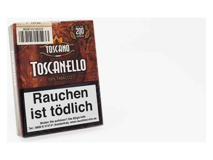 Toscano Toscanello 100% Tabacco, Herkunft Italien
