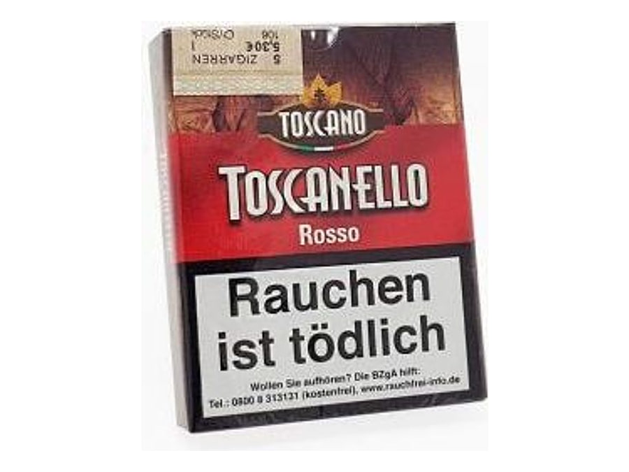 Toscano Toscanello Rosso, Herkunft Italien
